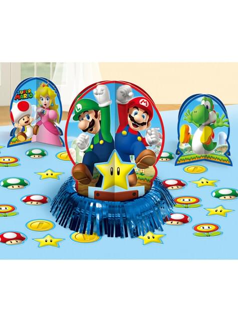 Set de decoración para mesa de Super Mario Bros