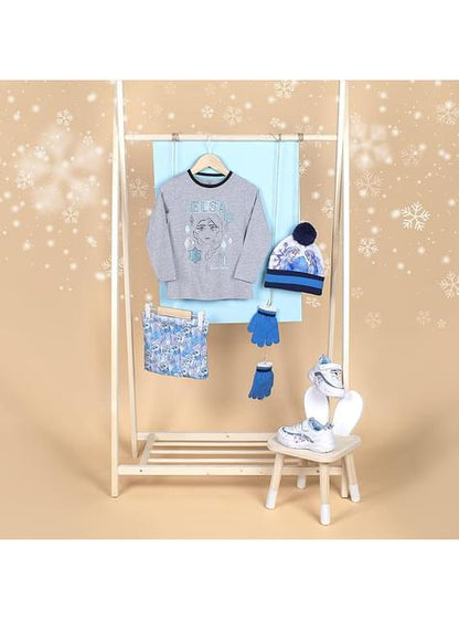 Set de gorro, pañuelo y guantes Frozen II para niña - Artesanía Cerdá S.L. | Funidelia