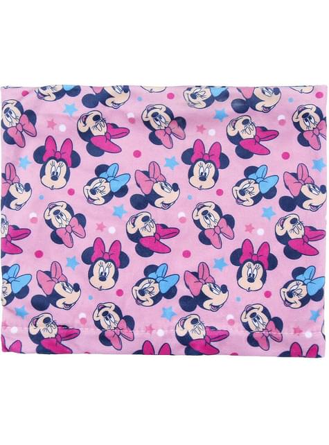 Set de gorro, pañuelo y guantes Minnie para niña - Artesanía Cerdá S.L. | Funidelia