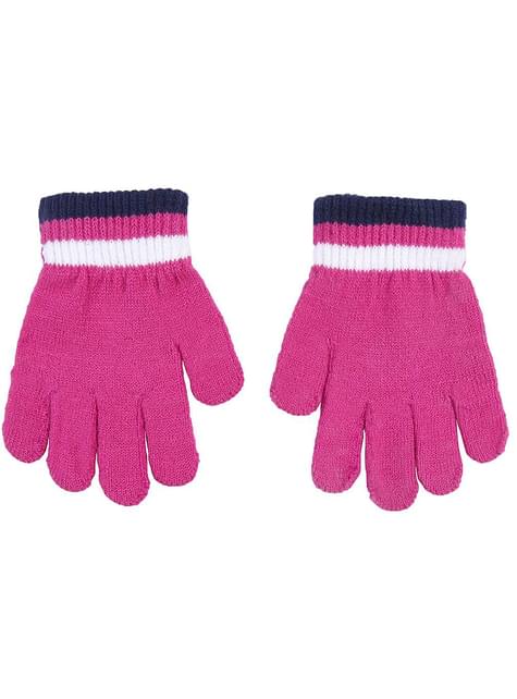 Set de gorro, pañuelo y guantes Minnie para niña - Artesanía Cerdá S.L. | Funidelia