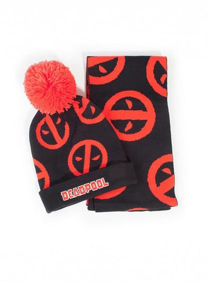 Set de gorro y bufanda Deadpool - DIFUZED Bioworld Europe | Funidelia