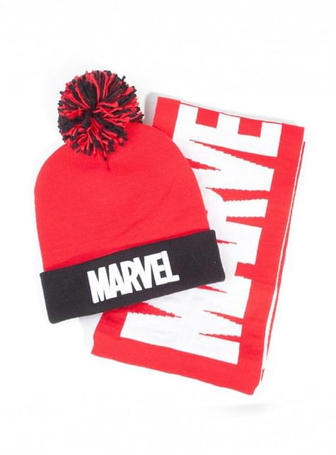 Set de gorro y bufanda Marvel - DIFUZED Bioworld Europe | Funidelia