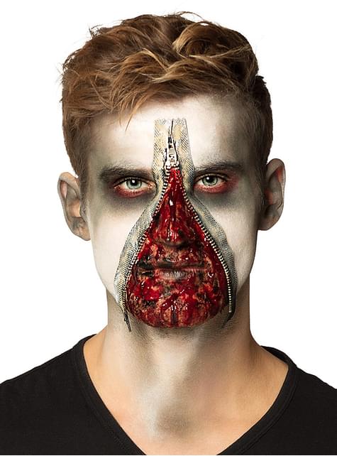 Set de maquillaje de zombie con cremallera - Boland | Funidelia