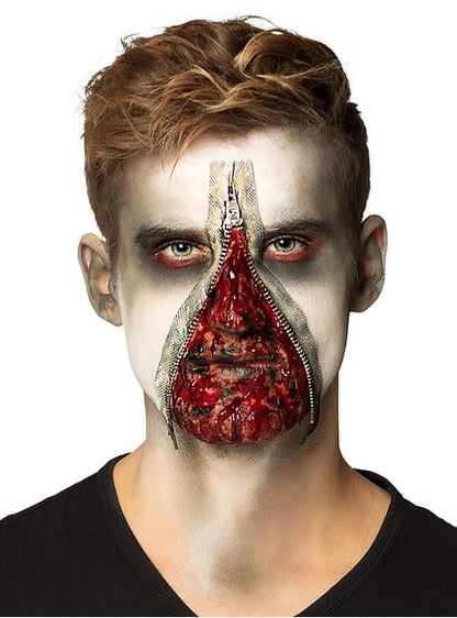 Set de maquillaje de zombie con cremallera - Boland | Funidelia