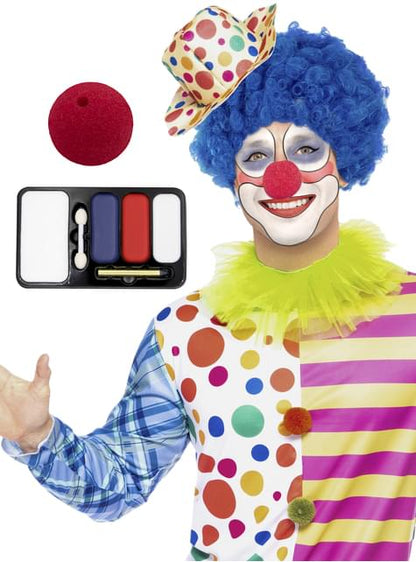 Set de maquillaje payaso con nariz - Funiglobal | Funidelia