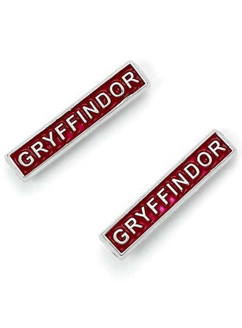 Set de pendientes de Gryffindor - Harry Potter