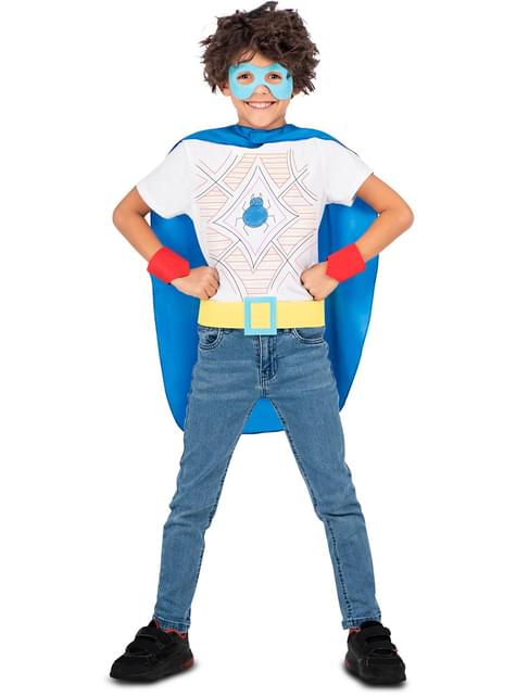 Set de Superhéroe azul para niños - My Other Me | Funidelia