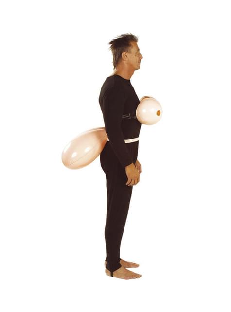 Set de tetas y culo hinchable para adulto - Widmann | Funidelia