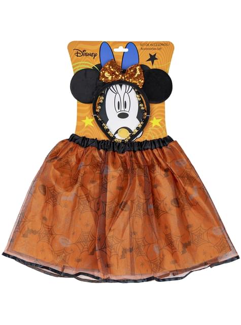 Set de tutú y diadema de Minnie Mouse Halloween