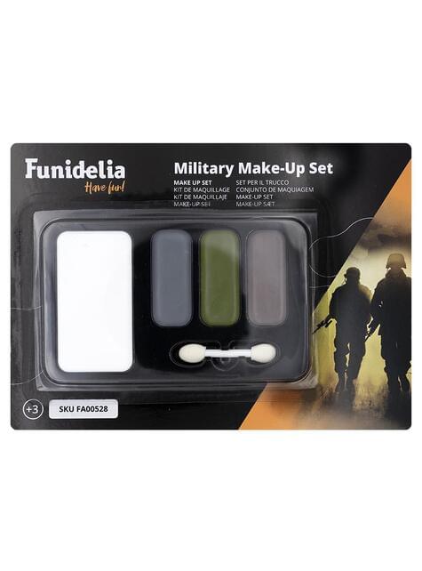 Set maquillaje de militar
