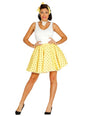 Set pin up amarillo para mujer