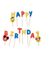 Set Velas Mickey Mouse “Happy Birthday“ - Club House
