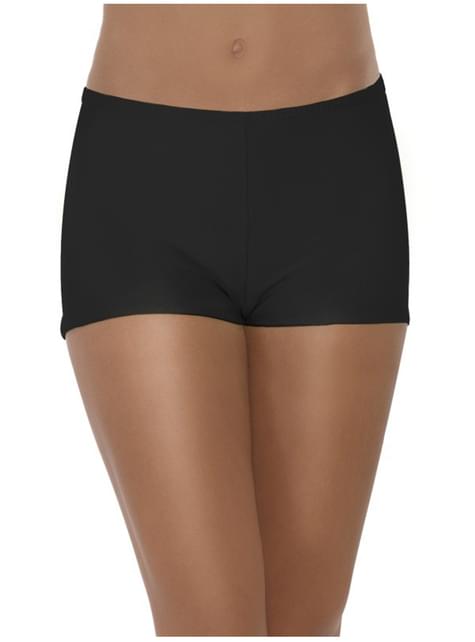 Shorts negros para mujer