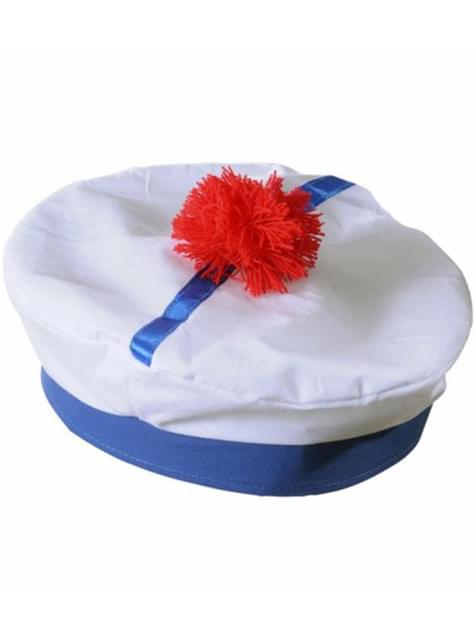 Sombrero blanco de marinero francés - Widmann | Funidelia