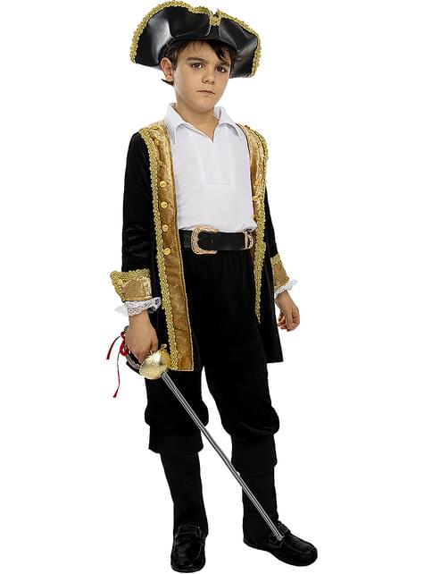 Sombrero colonial negro para niños - Funiglobal | Funidelia