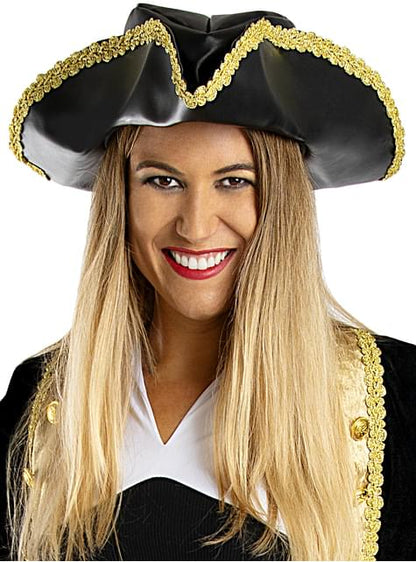 Sombrero colonial negro - Funiglobal | Funidelia