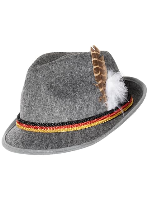 Sombrero de bávaro de Oktoberfest para adulto - Funiglobal | Funidelia