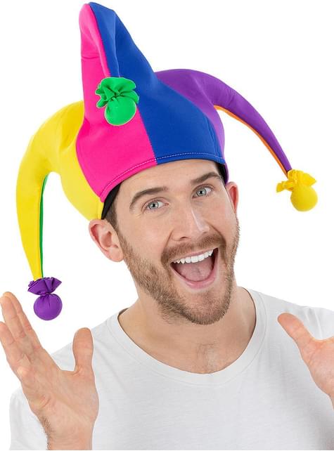Sombrero de bufón para adulto - Smiffys | Funidelia