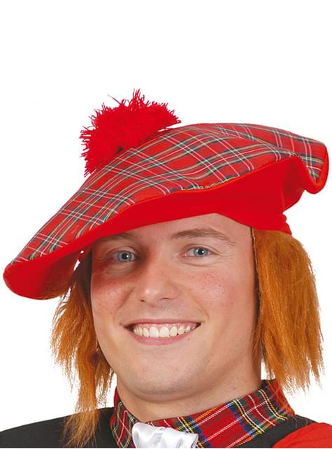 Gorro escocés con pelo
