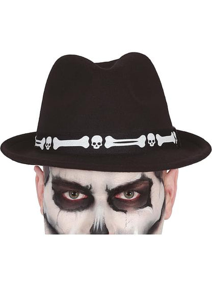 Sombrero de esqueleto para hombre
