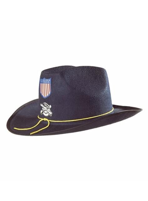 Sombrero de soldado confederado