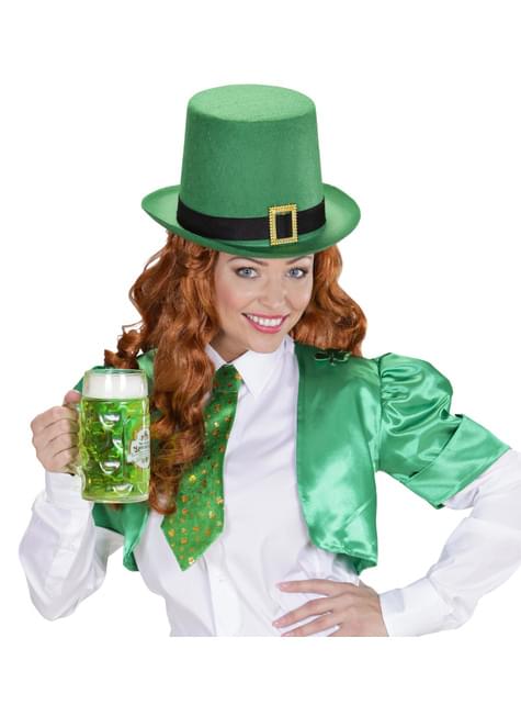 Sombrero de leprechaun para adulto
