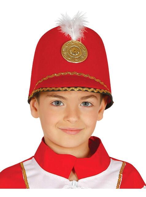 Sombrero de majorette rojo infantil - Guirca | Funidelia