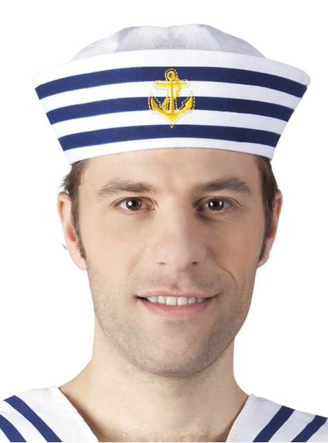 Sombrero de marinero para hombre