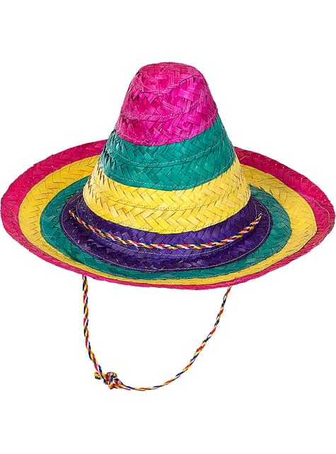 Sombrero de Mexicano de colores para niños - Funiglobal | Funidelia