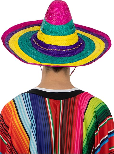 Sombrero de Mexicano de colores - Funiglobal | Funidelia