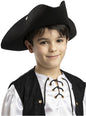 Sombrero de pirata negro para niños - Funiglobal | Funidelia