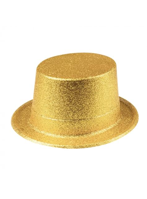 Sombrero dorado brillante