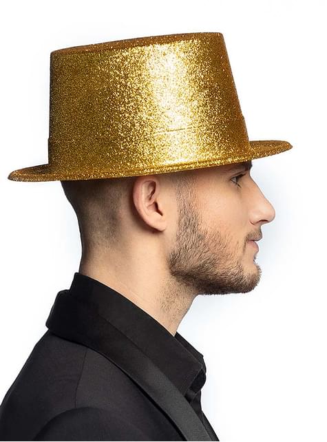 Sombrero dorado brillante
