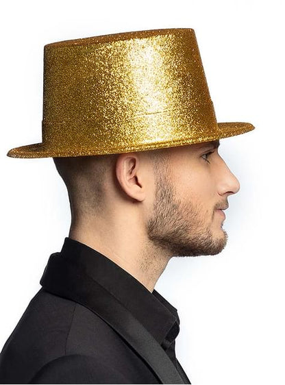 Sombrero dorado brillante