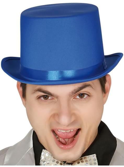 Sombrero elegante azul para adulto - Guirca | Funidelia