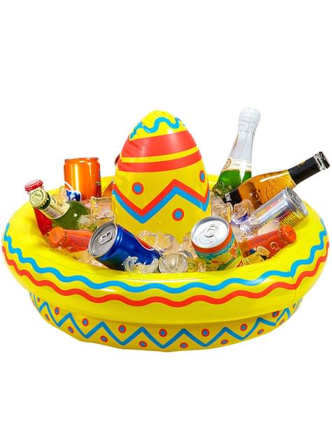 Sombrero mexicano hinchable