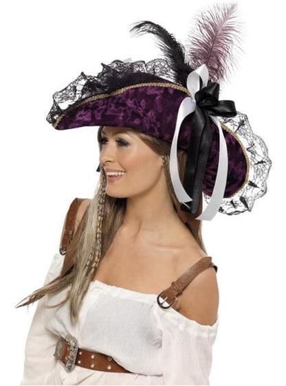 Sombrero pirata Fever - Smiffys | Funidelia
