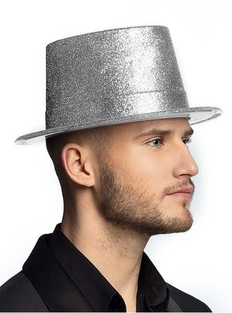 Sombrero plateado brillante - Boland | Funidelia