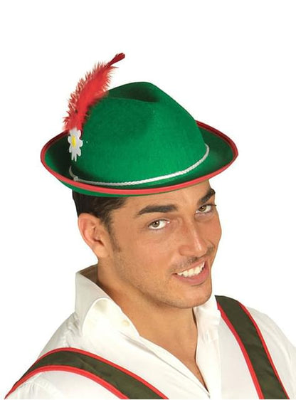 Sombrero tirolés para hombre - Guirca | Funidelia