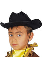 Sombrero vaquero infantil negro - Guirca | Funidelia