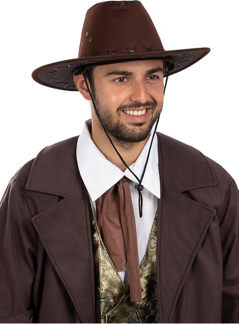 Sombrero vaquero marrón para adulto - Funiglobal | Funidelia