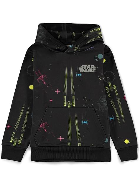 Sudadera de Star Wars galaxia para niño
