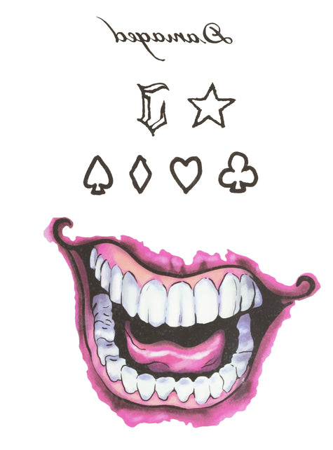 Tatuajes Joker - Suicide Squad - Funiglobal | Funidelia