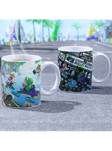 Taza de Mario Kart cambia color - Super Mario Bros
