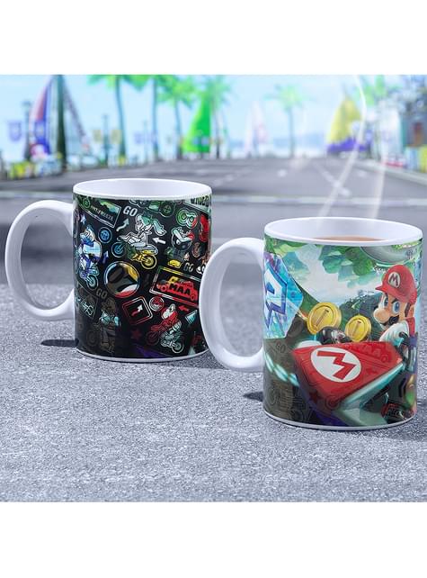 Taza de Mario Kart cambia color - Super Mario Bros