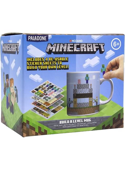 Taza de Minecraft “Construye tu nivel“