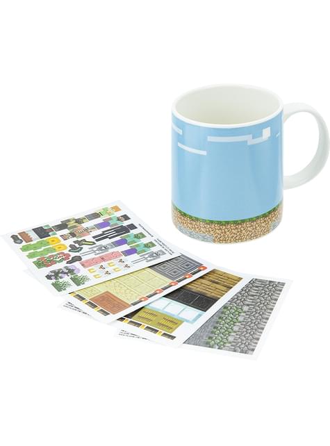 Taza de Minecraft “Construye tu nivel“