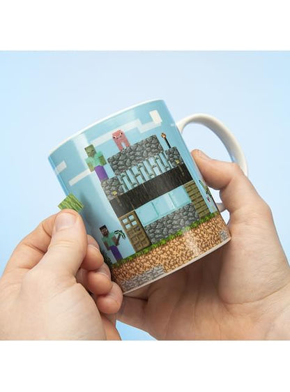 Taza de Minecraft “Construye tu nivel“