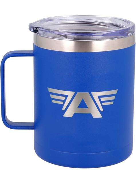Taza Termo Capitán América Logo - Marvel