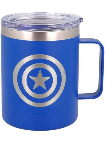 Taza Termo Capitán América Logo - Marvel